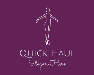 Ballet Dance Dancer logo design