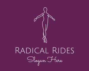 Ballet Dance Dancer logo design