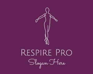 Ballet Dance Dancer logo design