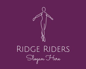 Ballet Dance Dancer logo design