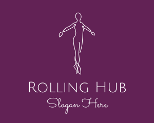 Ballet Dance Dancer logo design