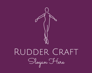 Ballet Dance Dancer logo design