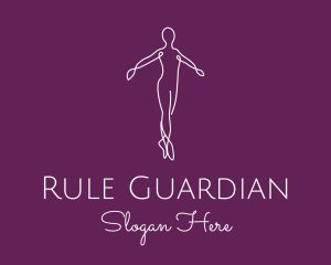 Ballet Dance Dancer logo design