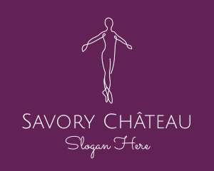 Ballet Dance Dancer logo design