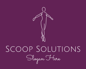 Ballet Dance Dancer logo design