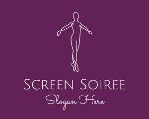 Ballet Dance Dancer logo design