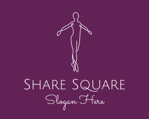 Ballet Dance Dancer logo design