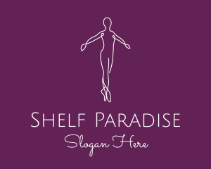 Ballet Dance Dancer logo design