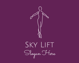 Ballet Dance Dancer logo design