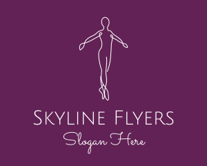 Ballet Dance Dancer logo design