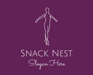 Ballet Dance Dancer logo design