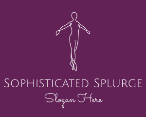 Ballet Dance Dancer logo design