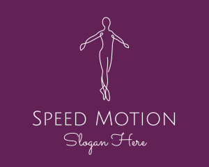 Ballet Dance Dancer logo design