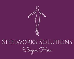 Ballet Dance Dancer logo design