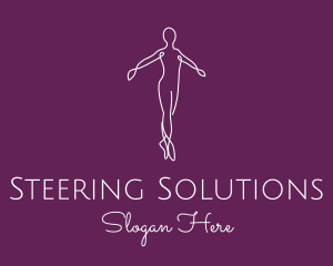 Ballet Dance Dancer logo design