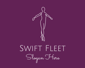 Ballet Dance Dancer logo design