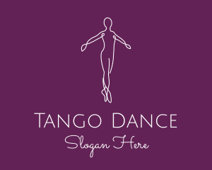 Ballet Dance Dancer logo design