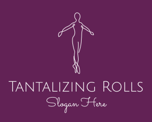 Ballet Dance Dancer logo design