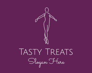 Ballet Dance Dancer logo design