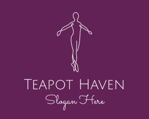 Ballet Dance Dancer logo design