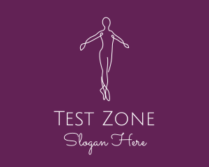 Ballet Dance Dancer logo design