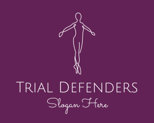 Ballet Dance Dancer logo design