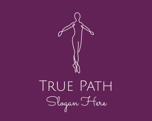 Ballet Dance Dancer logo design