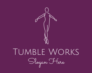 Ballet Dance Dancer logo design