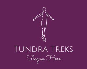 Ballet Dance Dancer logo design