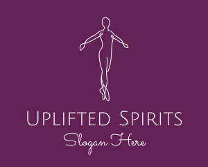 Ballet Dance Dancer logo design