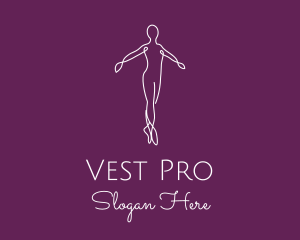 Ballet Dance Dancer logo design