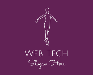 Ballet Dance Dancer logo design