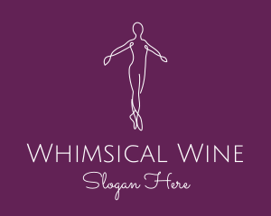 Ballet Dance Dancer logo design