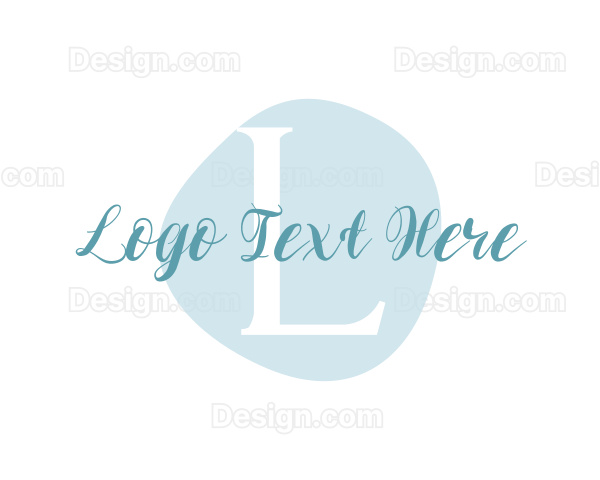 Circle Cursive Lettermark Logo