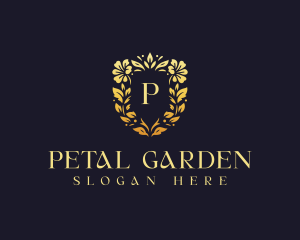 Elegant Floral Wedding logo design