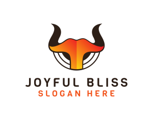 Hot Horns Buffalo logo design