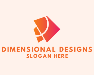 Geometric Interior Design logo design