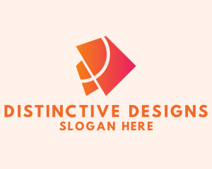 Geometric Interior Design logo design