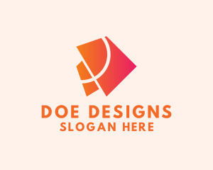 Geometric Interior Design logo design