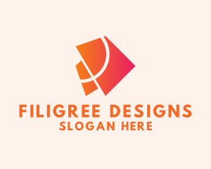 Geometric Interior Design logo design