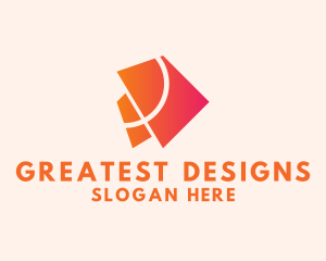 Geometric Interior Design logo design