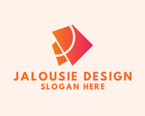 Geometric Interior Design logo design