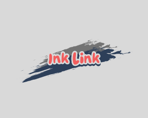 Ink Painting Art logo design