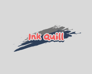 Ink Painting Art logo design