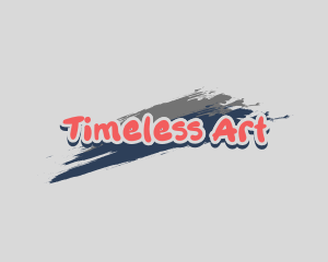 Ink Painting Art logo design