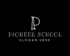 School Alphabet Chalk logo