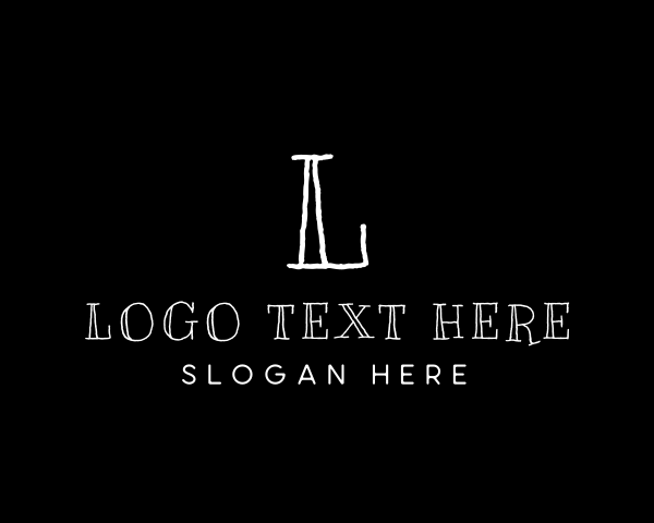 Font logo example 2