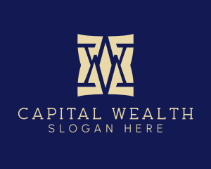 Finance Consultant Letter WM Monogram logo