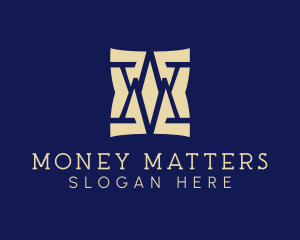 Finance Consultant Letter WM Monogram logo