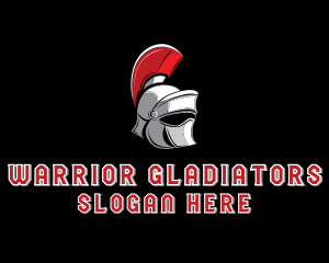 Gladiator Warrior Helmet  logo